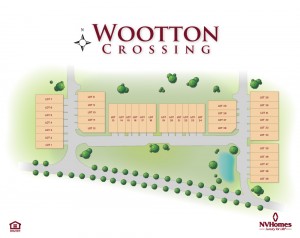 NV Homes Wooton Crossing Site Map