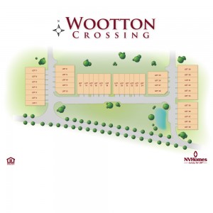 NV Homes Wooton Crossing Site Map